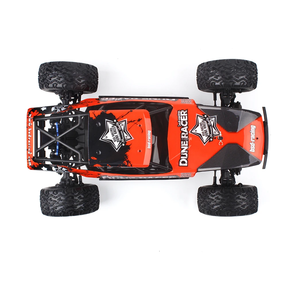 BS218R 1/10 4WD Водонепроницаемый RC бесщеточный автомобильный двигатель высокая