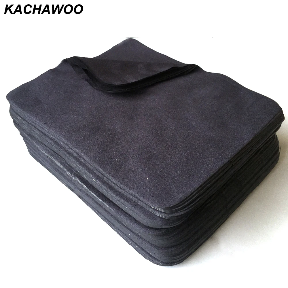 Kachawoo 175 мм X 145 100 шт. аксессуары для очков черная салфетка из микрофибры очистки