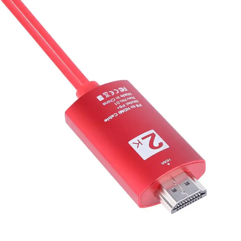 OPQ Full HD 1080P USB в HDMI конвертер кабель для iPhone 8X7 6s Plus iPad Samsung Android телефоны тв видео
