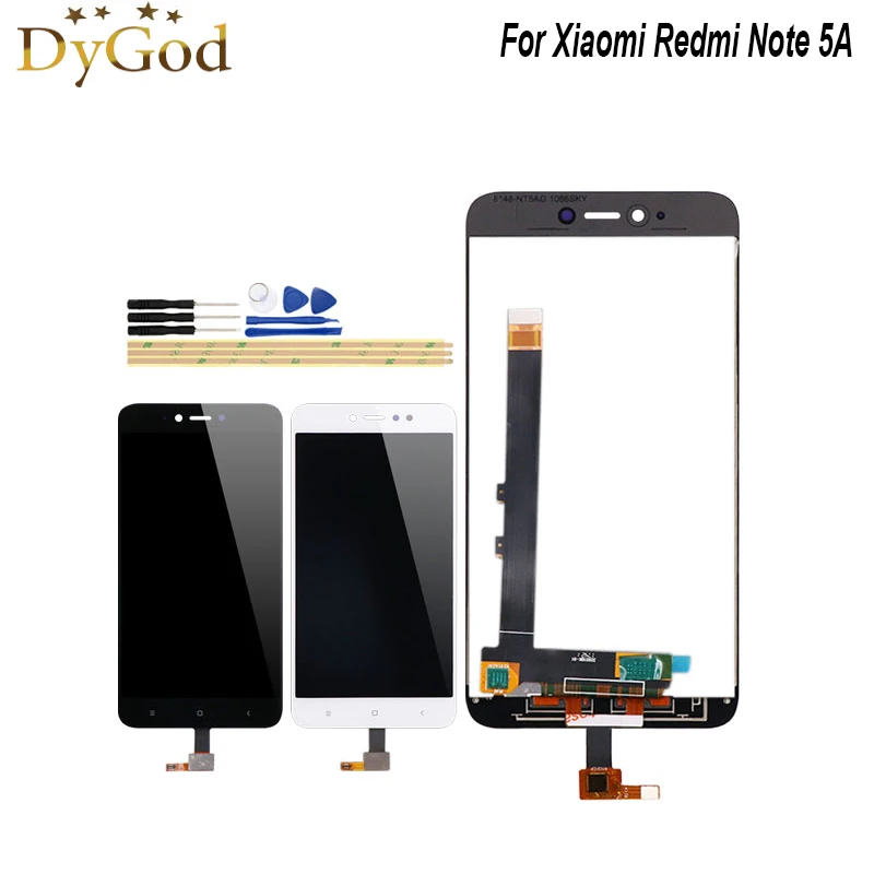 DyGod для Xiaomi Redmi Note 5A Pro ЖК дисплей сенсорный экран дигитайзер сборка Замена с