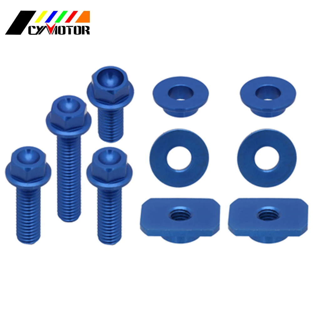 Пластиковые детали кузова мотоцикла грязевого велосипеда защитный винт для Yamaha