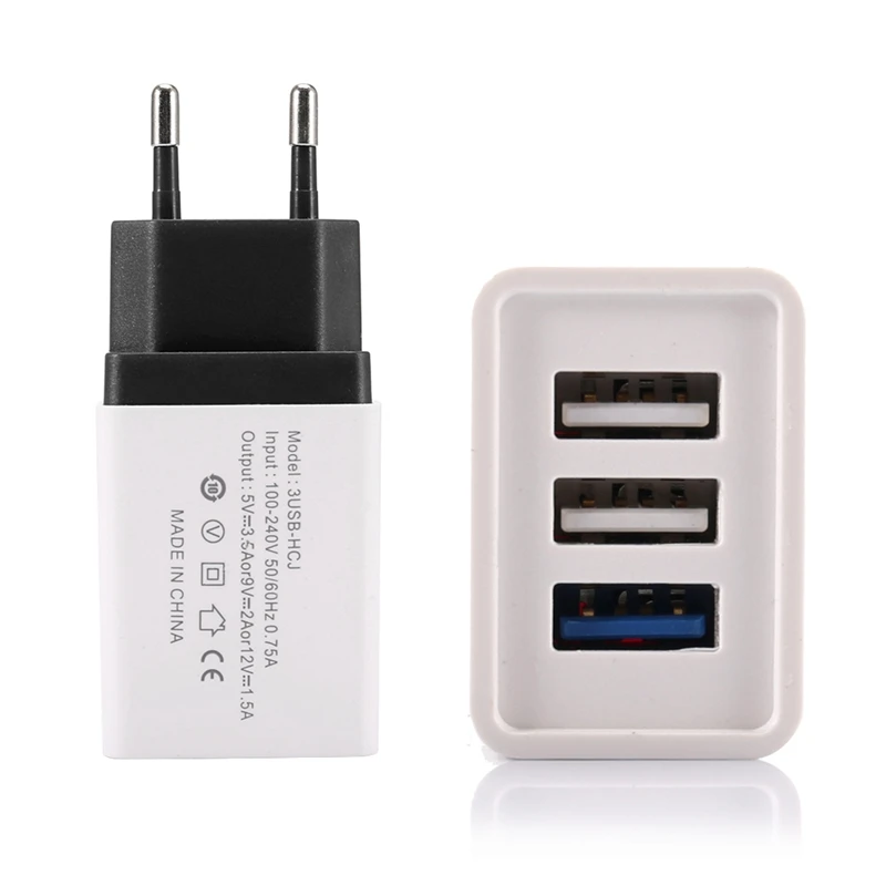 Адаптер для зарядного устройства с 3 Usb портами 5 В 2 А|Зарядные телефонов| |