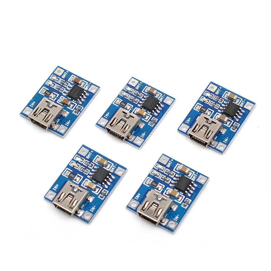 TP4056 мини микро USB литиевая Lipo батарея модуль зарядки плата DIY 5В 1А Зарядка