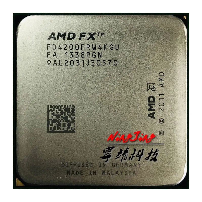 Четырехъядерный процессор AMD FX Series 4200 3 ГГц FD4200FRW4KGU Socket AM3 +|Процессоры| |