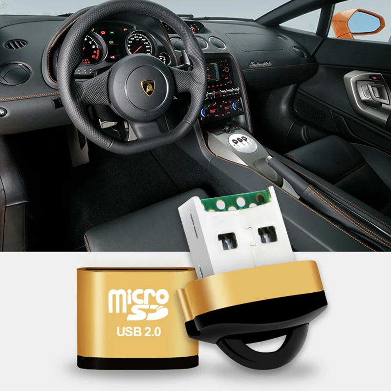 Новый высокоскоростной мини USB 2 0 Micro-SD TF адаптер для чтения карт памяти |
