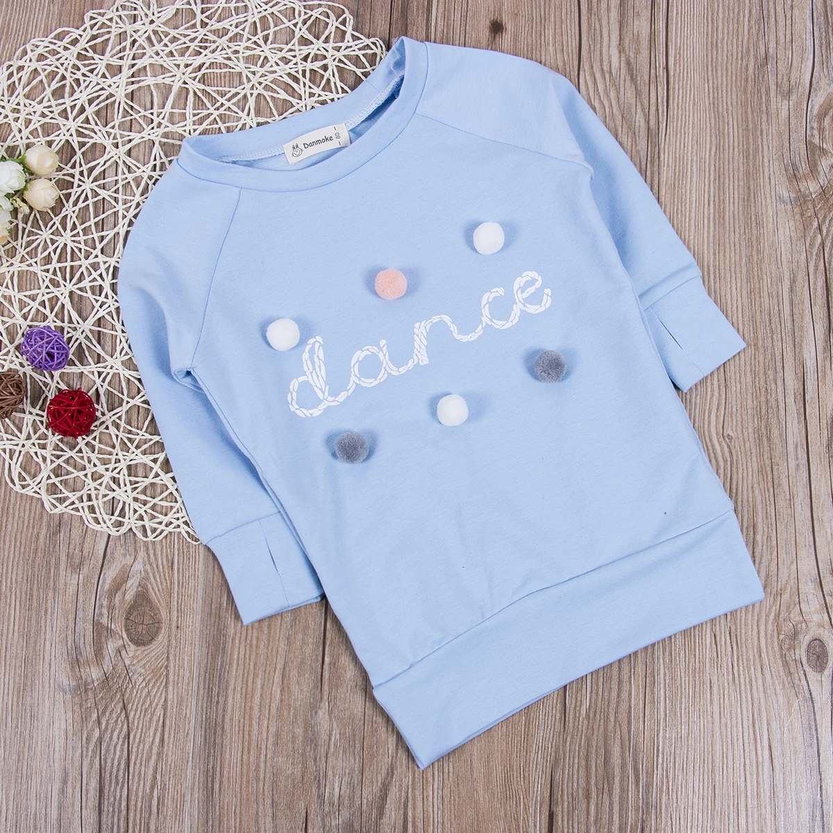 Fashion Kids Girls Knitted Sweater Winter Pullovers Solid Long Sleeve Tutu Dress Tops Clothes 1-5T | Детская одежда и обувь