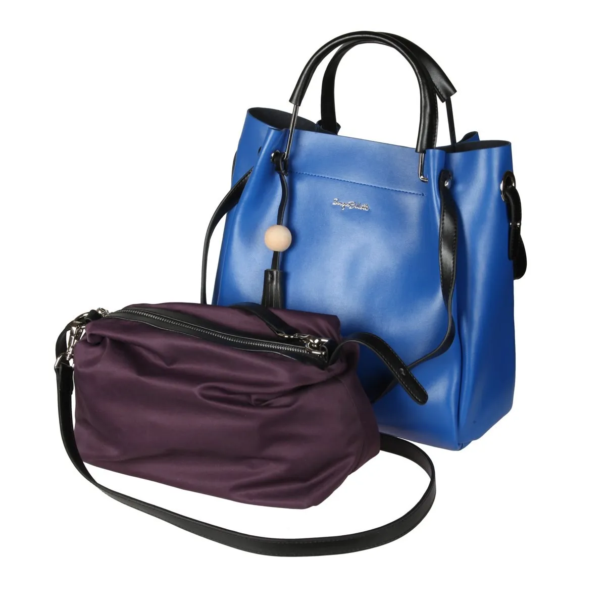 Сумка Sergio Belotti 305 blue/black | Багаж и сумки