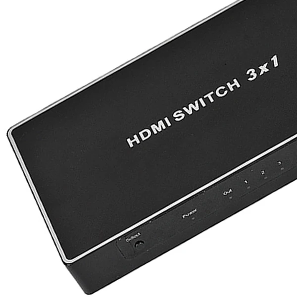 3 порта Hdmi коммутатор 2 0 сплиттер 30 Гц 3D 1081P 2160P Full Hd входа 1 выход Поддержка Hdcp 4 4K x 2K