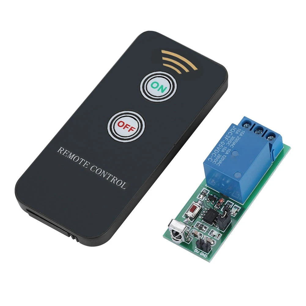 One Way 5V IR Infrared Remote Control Relay Module Module+Remote with high-quality materials | Электроника