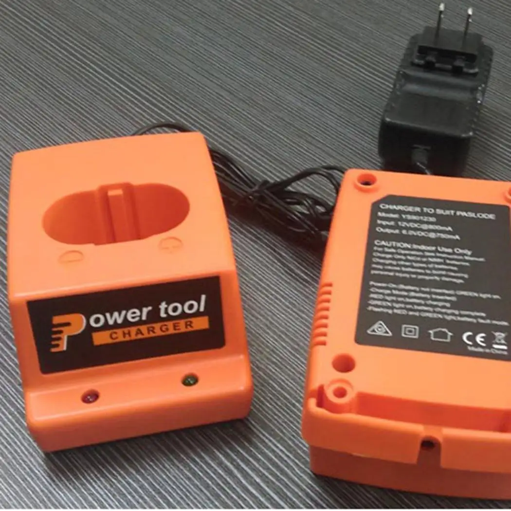 Портативное зарядное устройство Электроинструмент 6 V US Plug 2 Hours Orange charger