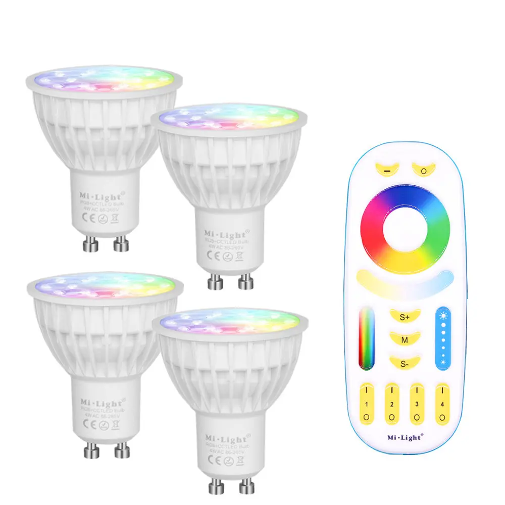 Светодиодный светильник Mi с регулируемой яркостью 4 Вт GU10 RGB CCT (2700 6500 K)
