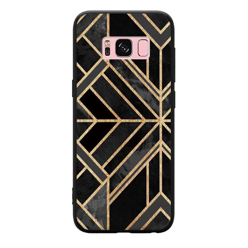 Irregular Solid Geometry Marble Pattern For Samsung Galaxy A3 A5 A8 J3 J5 J7 2015 2016 2017 2018 Hard Phone Case | Мобильные