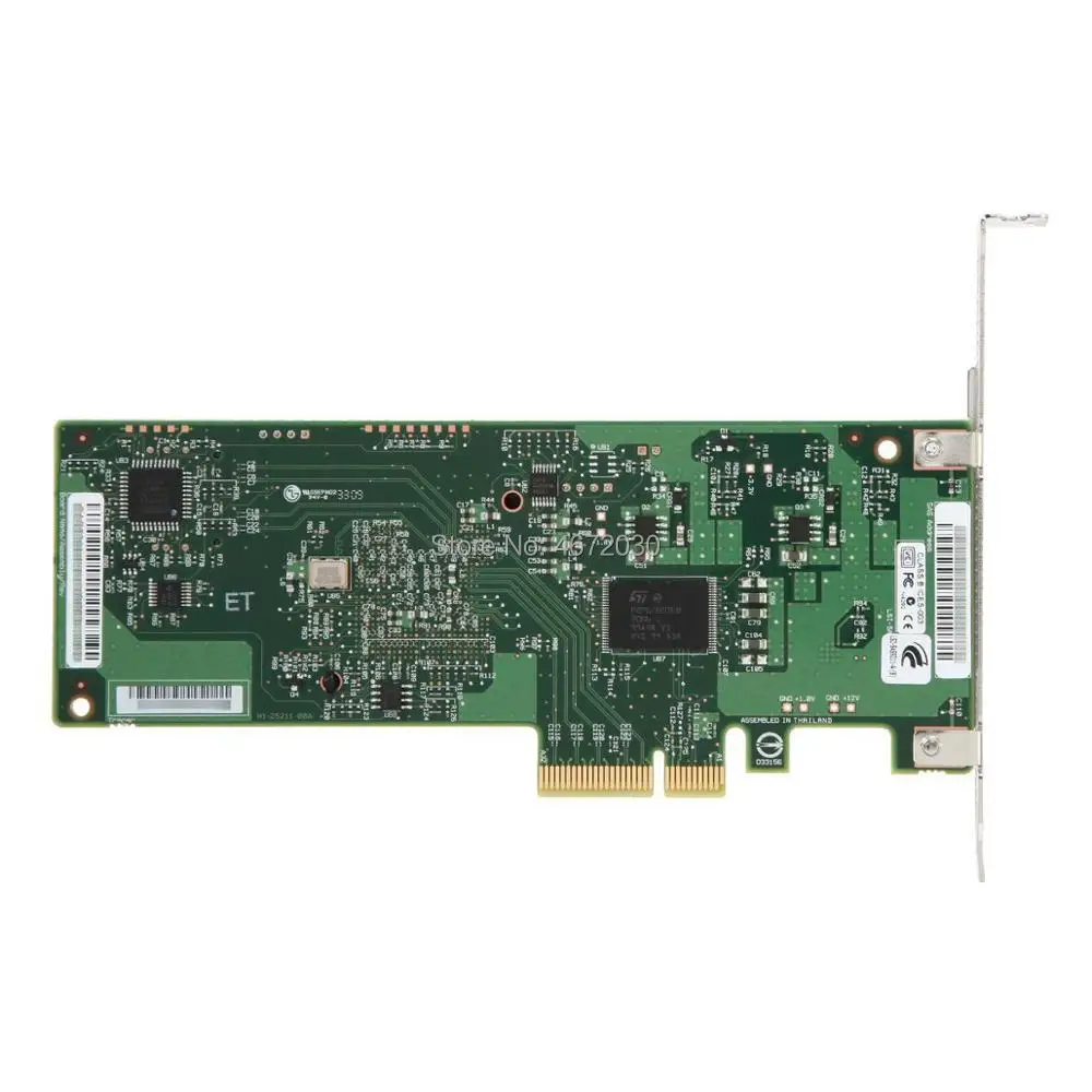 Новый Broadcom Avago LSI 9211-4i 4-портовый 6 ГБ/сек. SAS + SATA pci-e x4 внутренний Одноместный RAID Хост
