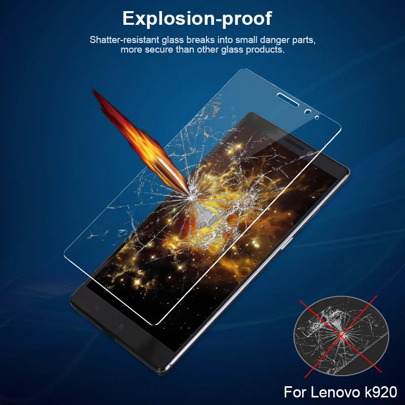 Mcdark 2.5D 9H закаленное стекло для Lenovo K6 K910 K920 P1 защита экрана телефона защитная