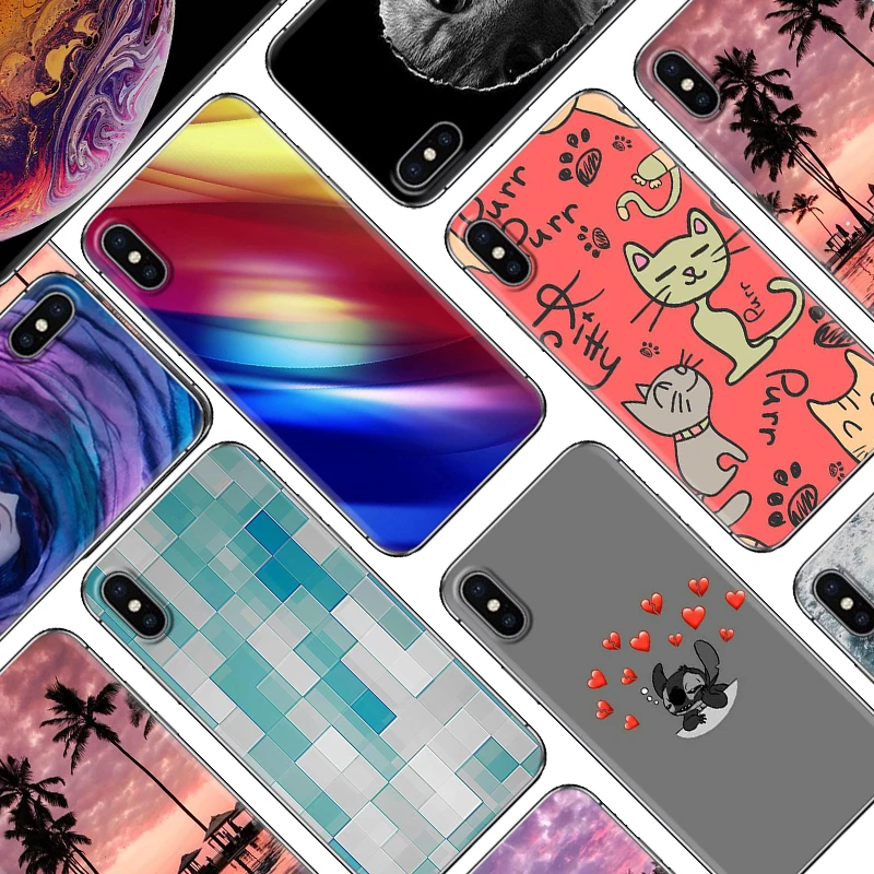 Phone Case For Iphone 6 6P 7 8 7P 8P X XR XS Max Ins Series Cool Stylish Design TPU Silicone Back Cover |