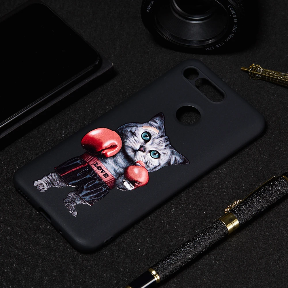 Чехол с рисунком совы для Huawei Honor View 20 V20 V 6 4 '' чехлы милой совой собакой кошкой