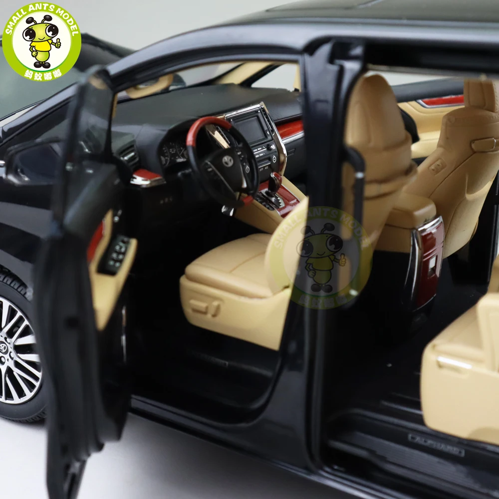1/18 ALPHARD MPV литая модель автомобиля игрушки дети мальчик девочка Подарочная