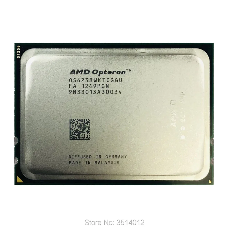 Процессор AMD Opteron 6238 Op 2 6 ГГц двенадцатиядерный процессор с двенадцатью потоками