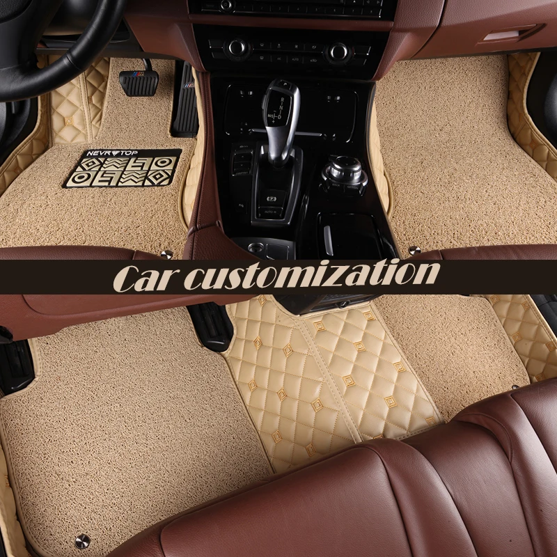 CARFUNNY автомобильные коврики подходят LHD ручной привод и RHD Все модели для Audi A6 C5 C6 C7