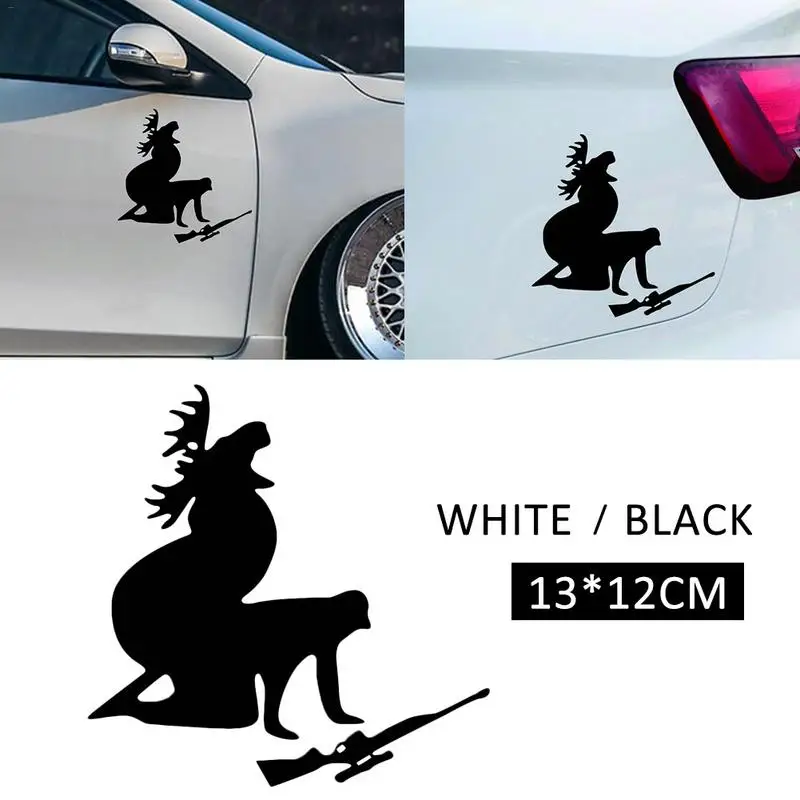 PET Moose Охота лося Охотник автомобиль стикер s дизайн Автомобильная наклейка