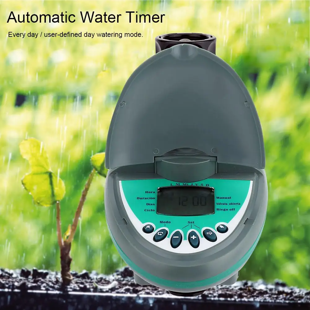 Garden Watering Timer Automatic Smart LCD Display Electronic Irrigation System Controller For and Agriculture | Дом и сад