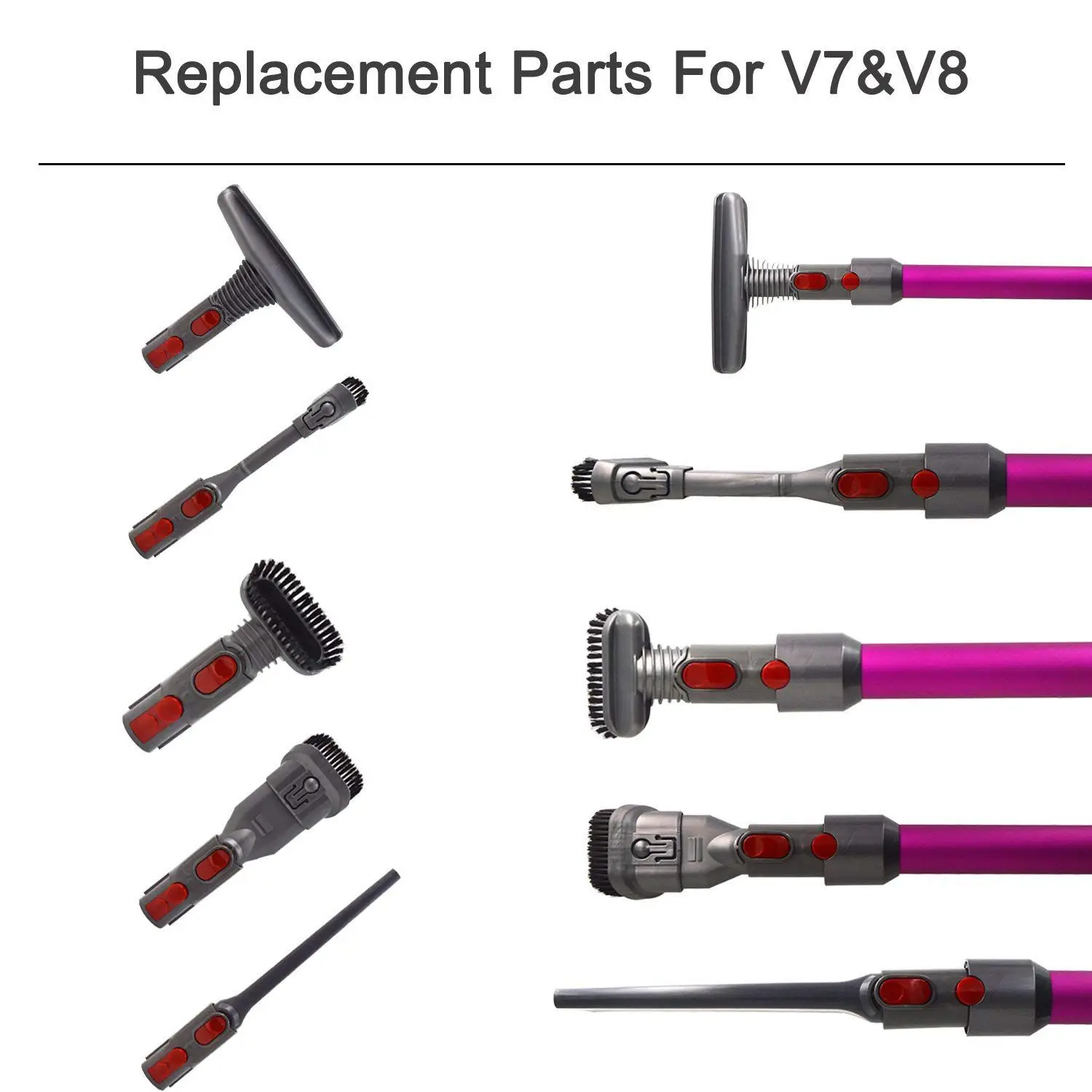 Новый набор адаптеров для инструментов Dyson V6 V7 V10 SV10 SV11 беспроводной пылесос |