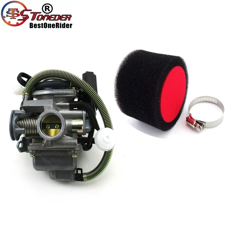 STONEDER PD24 Карбюратор Carb очиститель воздушного фильтра для GY6 125cc 150cc Yerf-Dog GX150 Spiderbox
