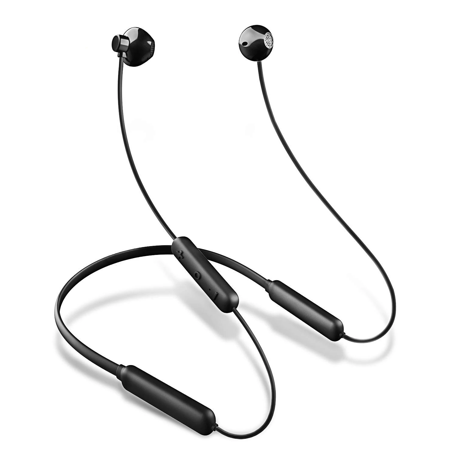 Bluetooth наушники беспроводная гарнитура с лентой на шею спортивные вкладыши для