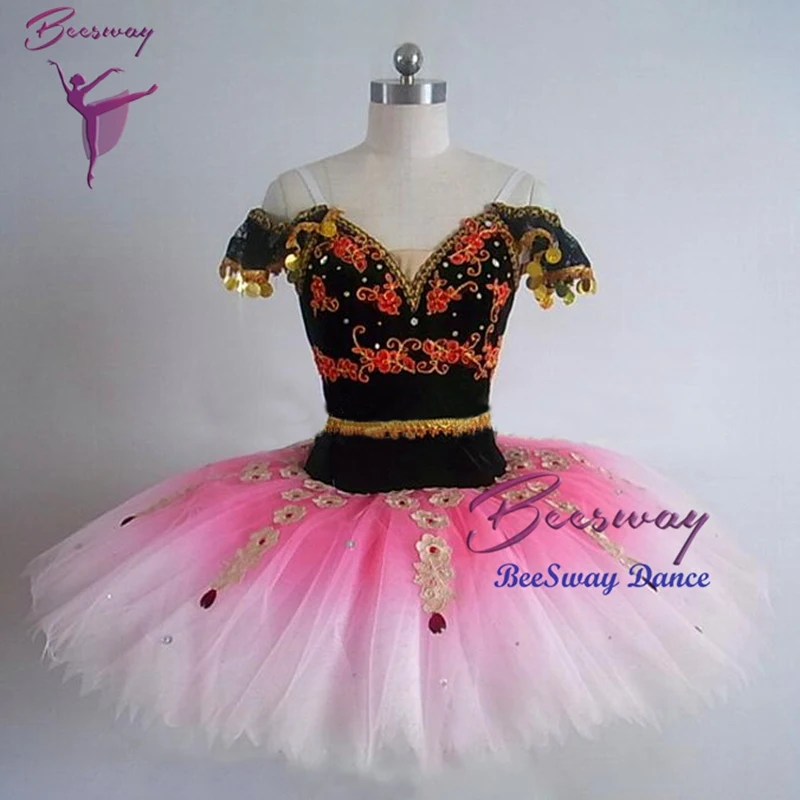 

Pink Classical Ballet Costume women classsical Ballet tutu Dress Adult Professional Ballet Tutus for girls