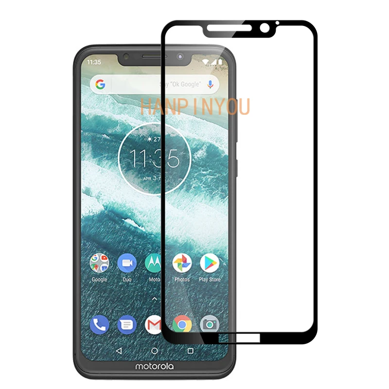 10 шт./лот для Motorola One Power/P30 Note 6 2 &quot5D 9D полное покрытие из клея закаленная Защитная