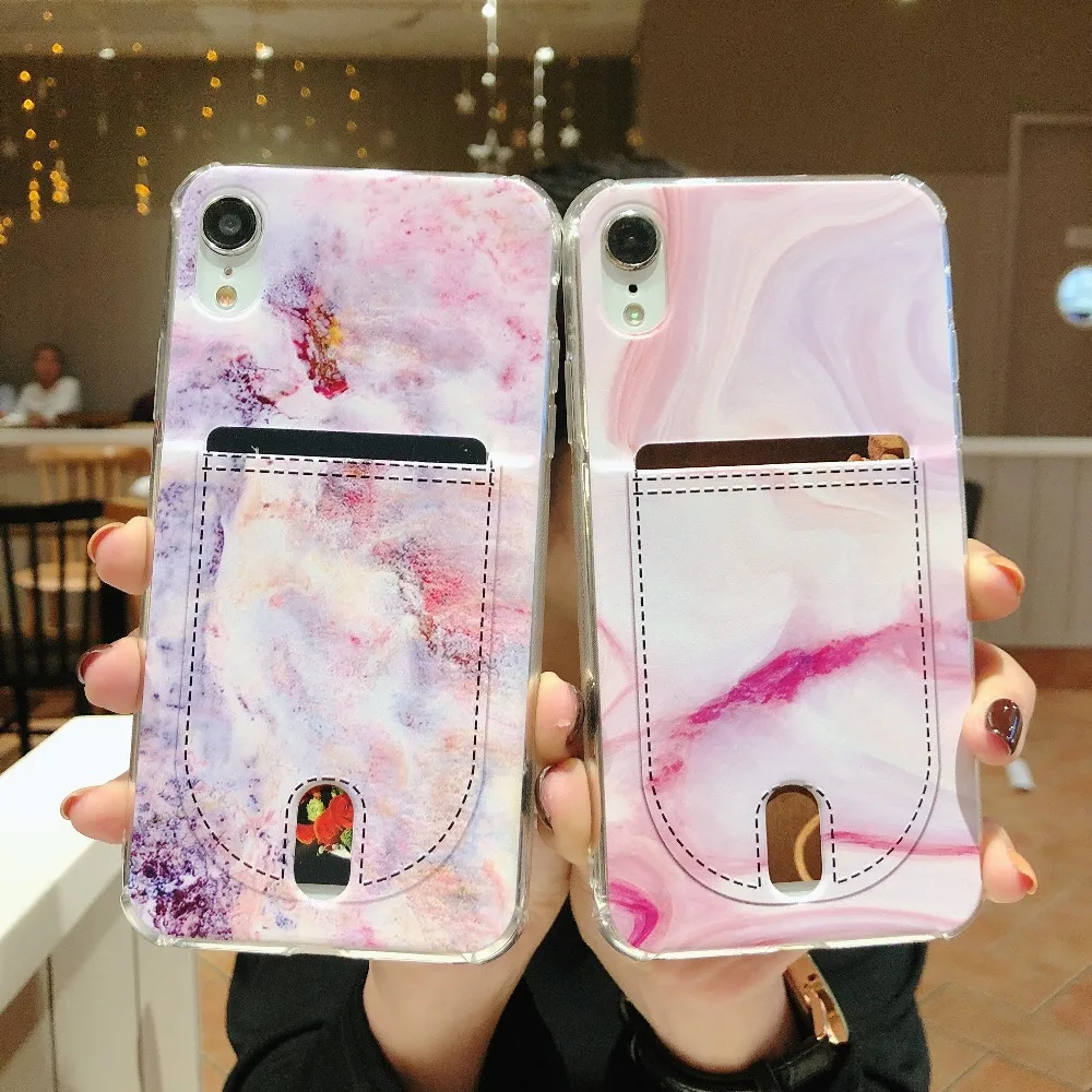CASEIER мягкие мраморные чехлы для телефонов iPhone X Xr Xs 6 6s 7 8 Plus силиконовый чехол карт