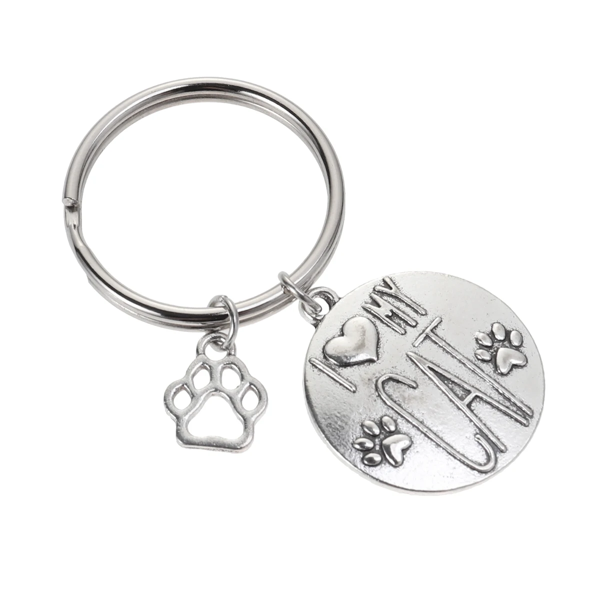 1 шт брелок металлический сплав Творческий кошка в форме кошелек для ключей ключ