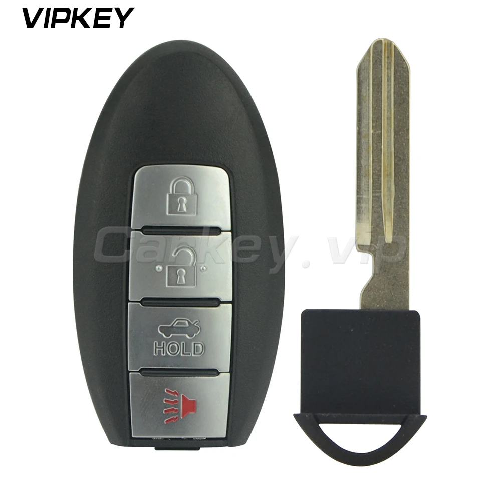 Remotekey 3 кнопки с паникой 433 9 МГц чипом 4A для Nissan Altima 2016 2017 автоматический умный ключ