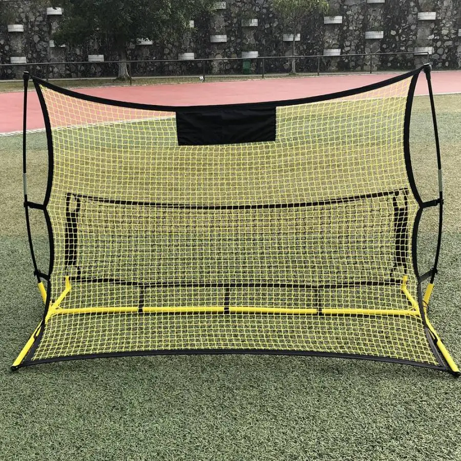 Портативный футбол Rebounder сетка демонтировать Спорт на открытом воздухе Футбол
