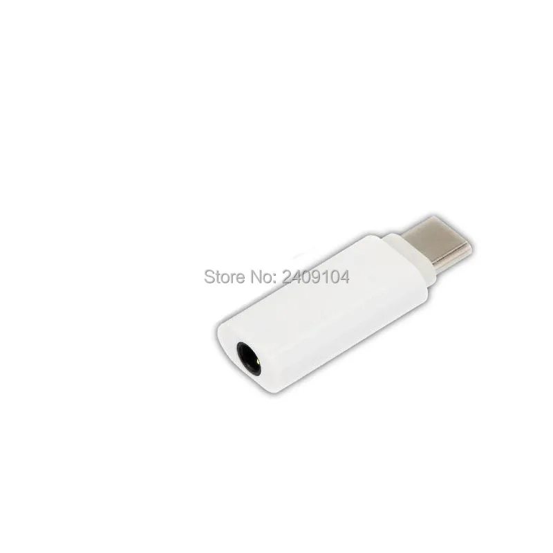 Оптовая продажа 100 шт./лот Тип C USB до 3 5 мм аудиоадаптер для внешнего микрофона