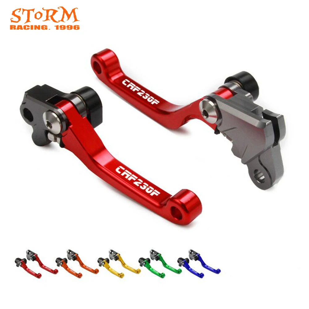 CNC Pivot Dirt складные велосипедные рычаги сцепления для HONDA CRF230F CRF230 F CRF 230F 150F 2003 2017