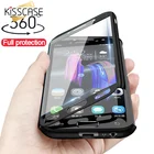 KISSCASE Полный стеклянный чехол для телефона Samsung S10 S9 S8 Plus S7 Роскошные Чехлы для Samsung Note 9 8 A7 A8 J4 J6 2018 A5 2017 Fundas