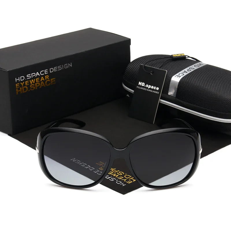 HD.SPACE 2017 Brand Women's Retro Polarized Sunglasses Driving Mirror Glasses for Women Sun glasses Uv400 Аксессуары для