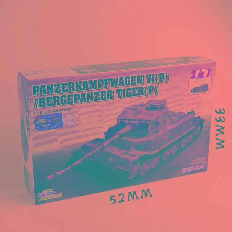 Модель DRAGON 6869 1/35 Panzerkampfwagen VI(P) и Bergepanzer Tiger (P) | Игрушки хобби