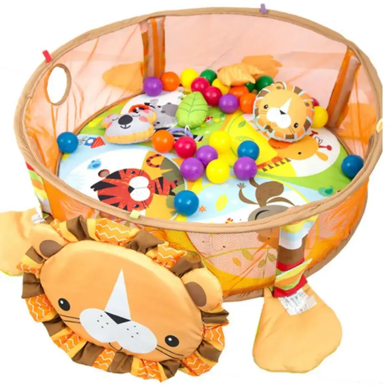 3 в 1 расти вместе со мной активности (pvu) пит Play коврик Одеяло Мультяшные игрушки