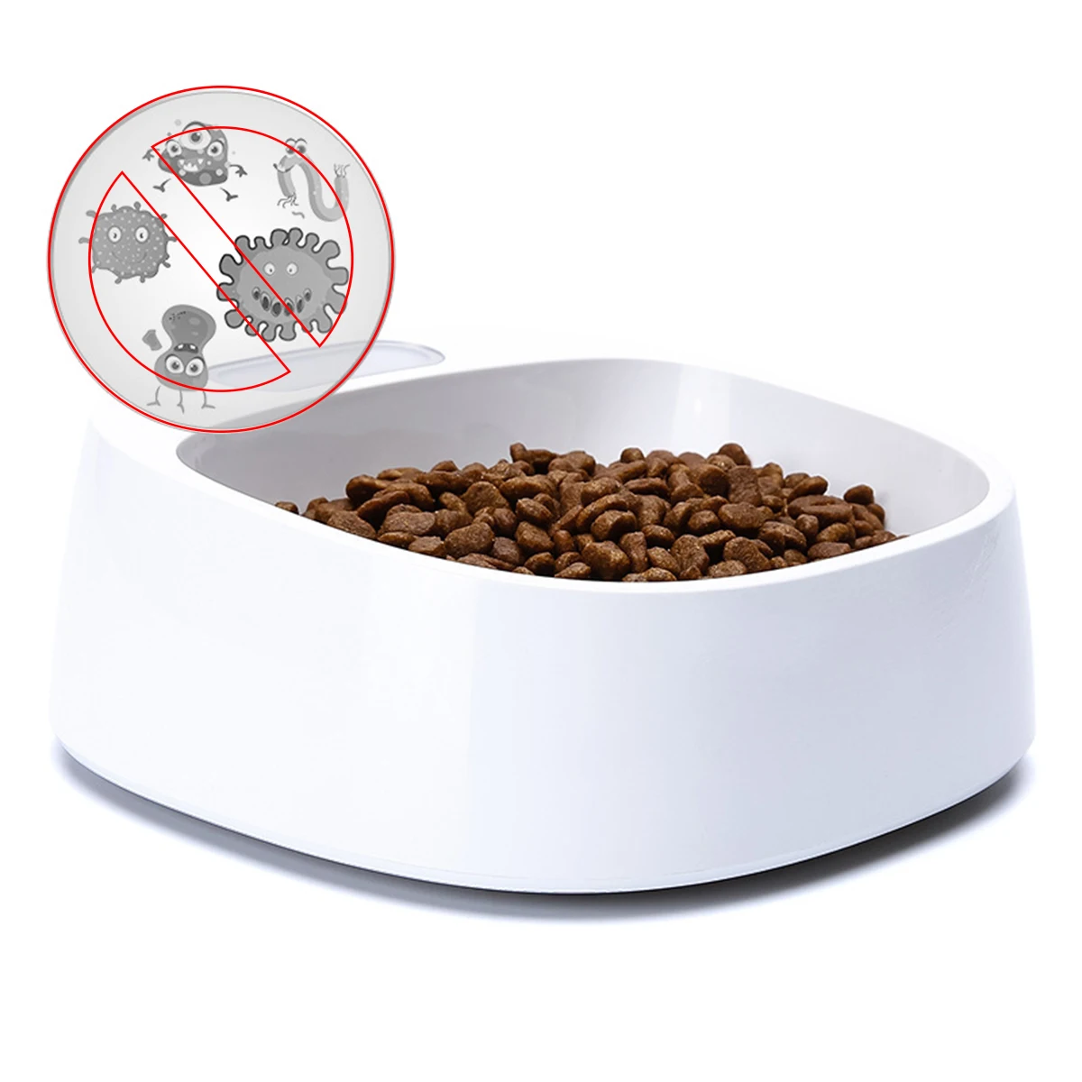 TINGHAO Pet Dog Cat подходит для взвешивания Весы пищевая чаша Нескользящая домашних