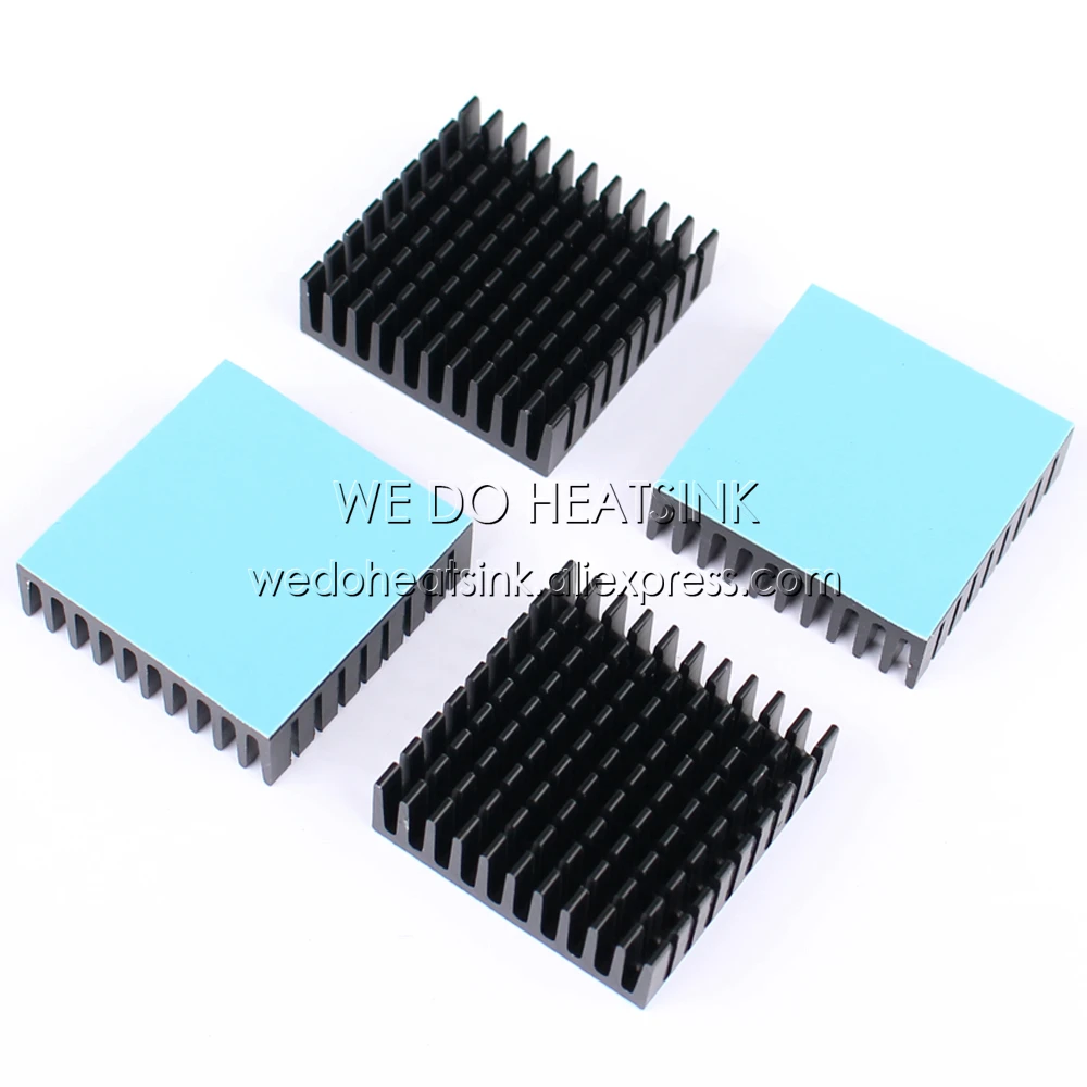 10 шт. алюминиевые радиаторы для Северного/южного моста 35x35x10 мм|northbridge heatsink|heatsink