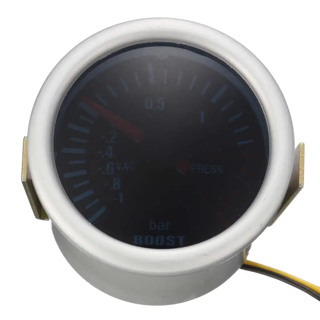 Авто 2 дюйма 52 мм Универсальный светодиодный цифровой дыма Len 12V Boost бар