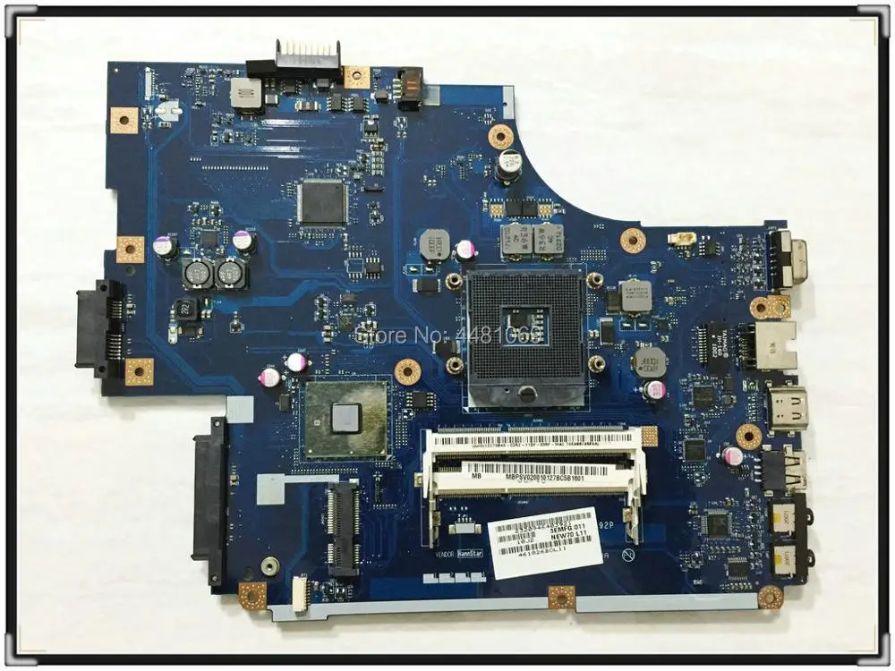 

For Gateway NV59C Packard Bell EasynoteTM86 TM87 TM97 NEW90 MBPSV02001 MBWJU02001 Motherboard L21 NEW70 LA-5892P 100% Tested