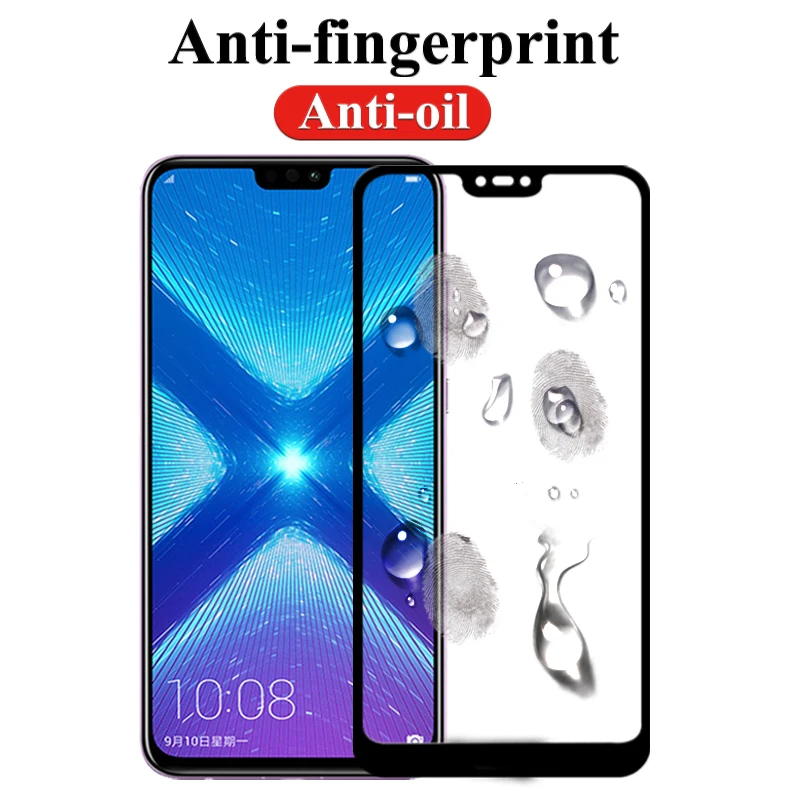 Закаленное стекло 9H для Huawei Honor 9 10 Lite 4a 8x 6x Pro Max P20 P30 LITE MATE 20 Tremp Защитное