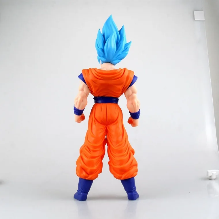 Аниме Dragon Ball Z 42 см Risurrezione F Сон Гоку Супер большой ПВХ фигурка Da Collezione Modello Giocattoli