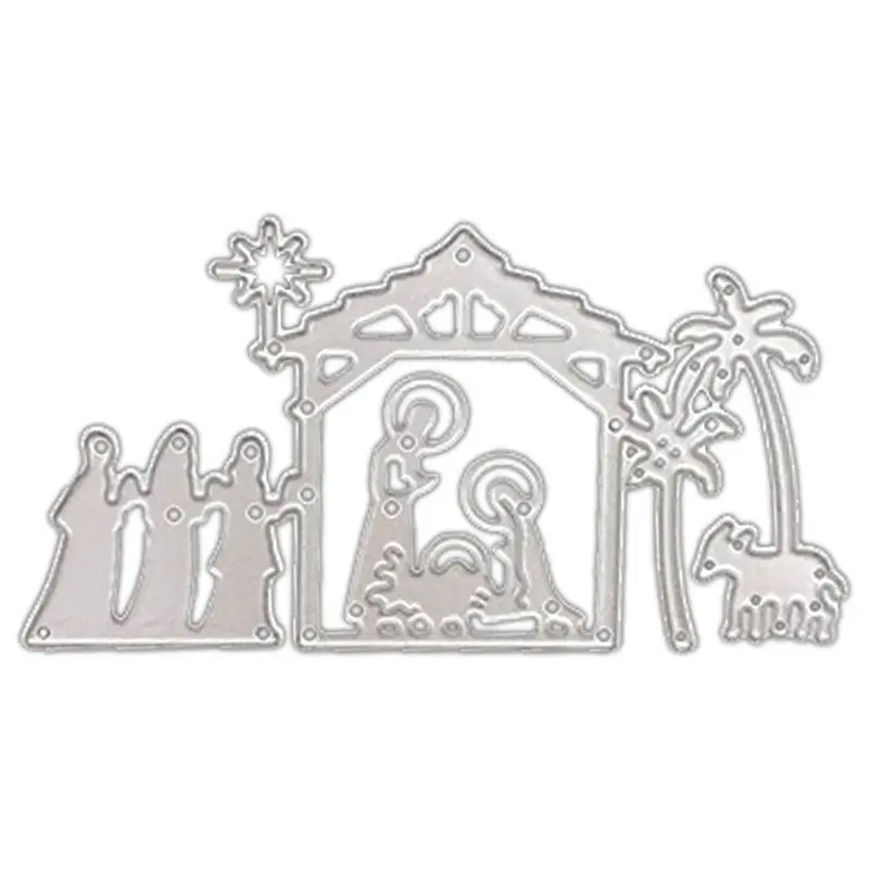 Режущие штампы трафареты шаблоны для скрапбукинга тиснение машина больших