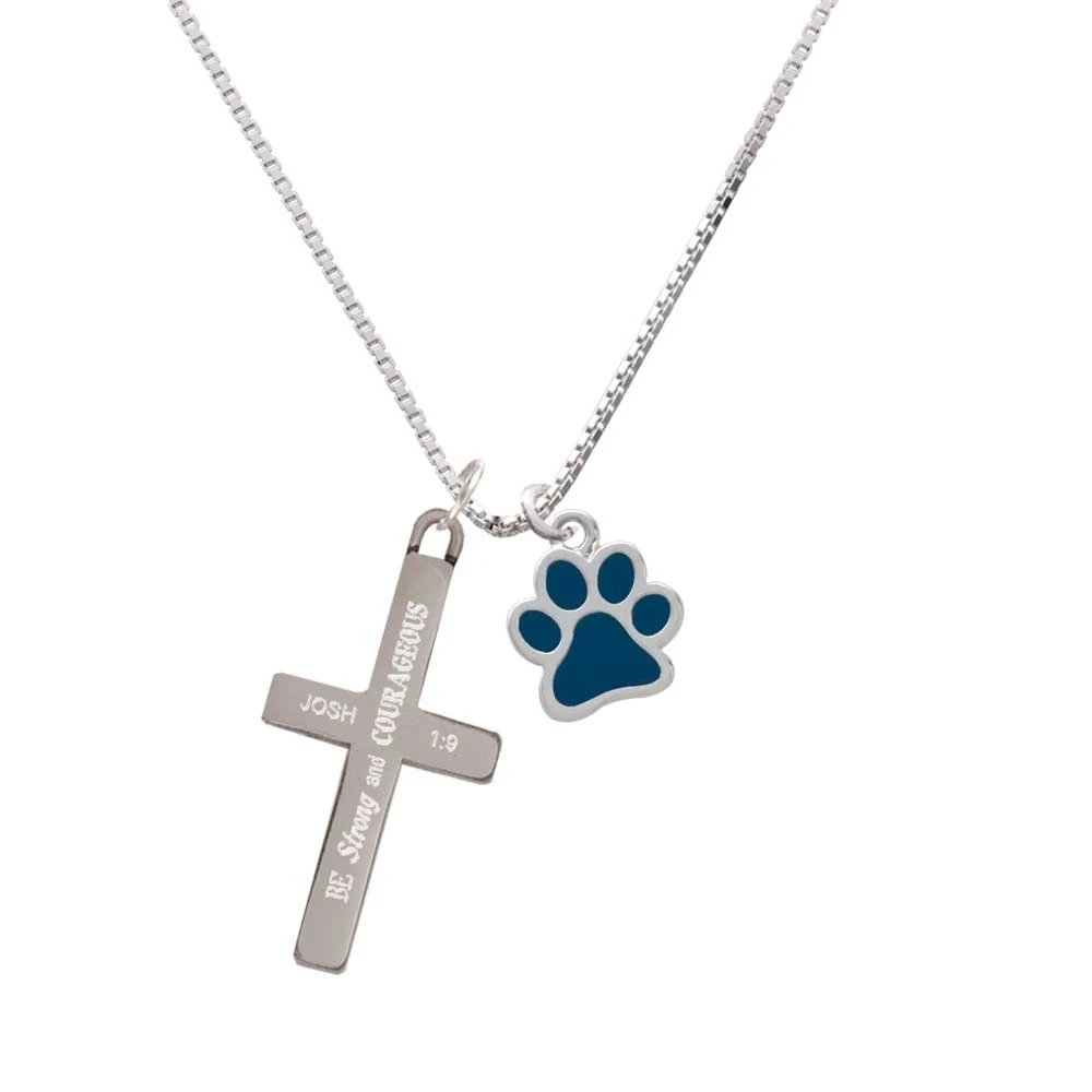 Средний прозрачный темно лапу сильных и смелых Подвески с крестом|Подвески| |