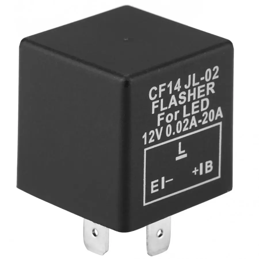 3 Pin электронный Автомобильный светодиодный релейный Дешифратор для поворотов