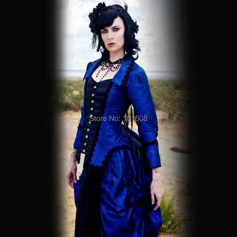 Специально! Eras Blue Civil war Southern Belle платье Хэллоуин Косплей Marie Antoinette Ренессанс